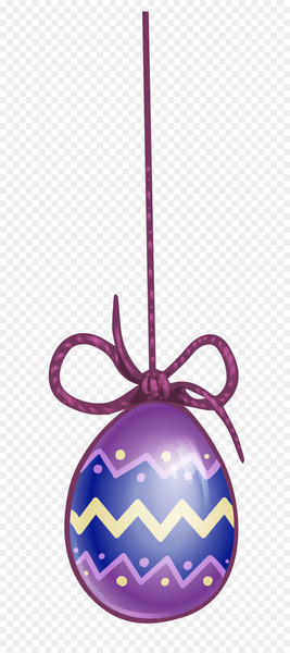 Easter Bunny Easter egg Basket - Rope hanging purple cartoon balloons 
