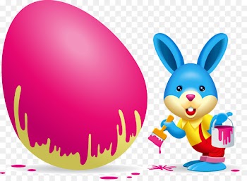 Easter Bunny Easter egg Clip art - Easter eggs 