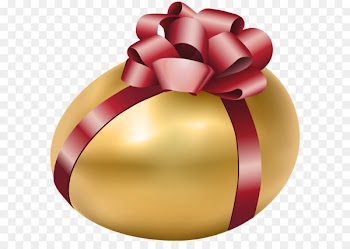 Easter Bunny Easter egg Clip art - Easter Golden Egg Transparent PNG Clip Art 