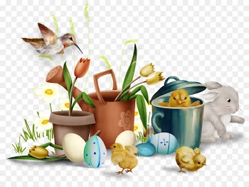 Easter Bunny Easter egg Clip art - Rabbit duck fauna 