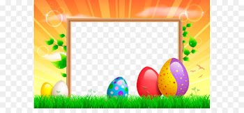 Easter Bunny Easter egg Cranberry Easter Clip art - Transparent Easter Frame 