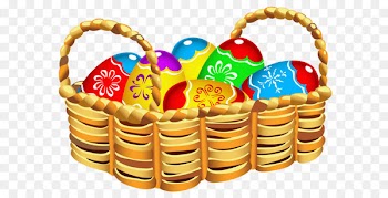 Easter Bunny Easter egg Easter basket Clip art - Square Basket with Easter Eggs PNG Clipart 