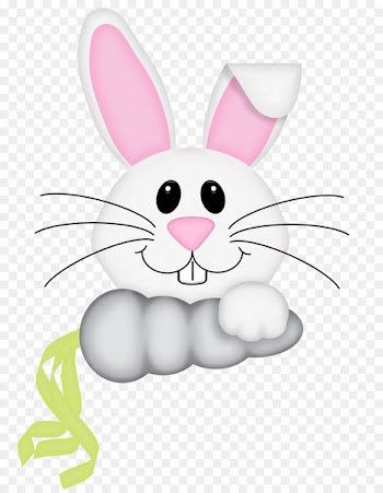 Easter Bunny Easter egg Easter basket Wedding invitation - bunnies 