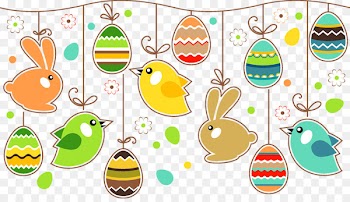 Easter Bunny Easter egg Egg hunt Pattern - Easter Charm 