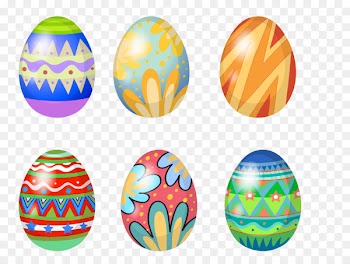 Easter Bunny Easter egg Illustration - Easter eggs 