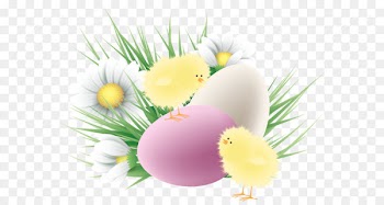 Easter Bunny Easter egg Palm Sunday - Transparent Easter Chickens and Eggs PNG Clipart Picture 