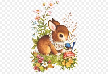 Easter Bunny Easter egg Party Solemnity - Woodland Creatures 