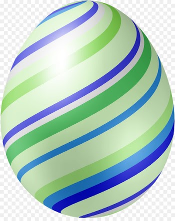 Easter Bunny Easter egg Paska Green - Green line of eggs 