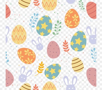 Easter Bunny Easter egg Pattern - Vector Easter elements 