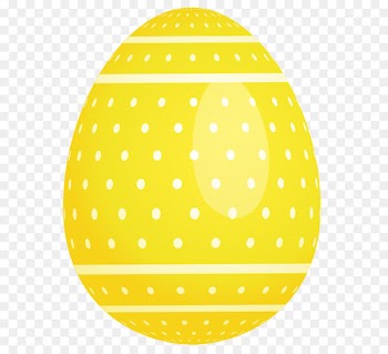 Easter Bunny Easter egg Purple Clip art - Yellow Dotted Easter Egg PNG Picture 