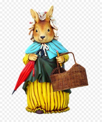 Easter Bunny Easter egg Rabbit Easter postcard - Easter 