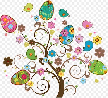 Easter Bunny Easter egg tree Clip art - PASQUA 