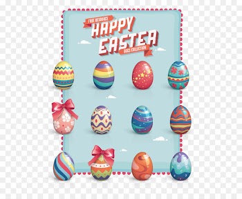Easter Bunny Easter egg Vector graphics - brim banner 
