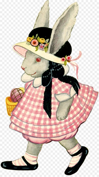 Easter Bunny Easter postcard - easter bunny 