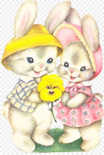 Easter Bunny Easter postcard Greeting & Note Cards Rabbit - Easter 
