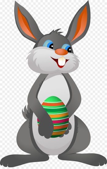 Easter Bunny Egg hunt Clip art - rabbit 
