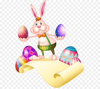 Easter Bunny European rabbit Easter egg - Rabbit eggs 