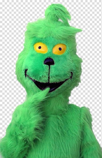Easter Bunny Grinch Santa Claus Character Christmas, green character transparent background PNG clipart