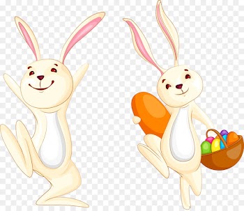 Easter Bunny Hare - Funny Easter Bunny 