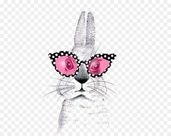 Easter Bunny March Hare Holland Lop Rabbit - Cartoon rabbit 