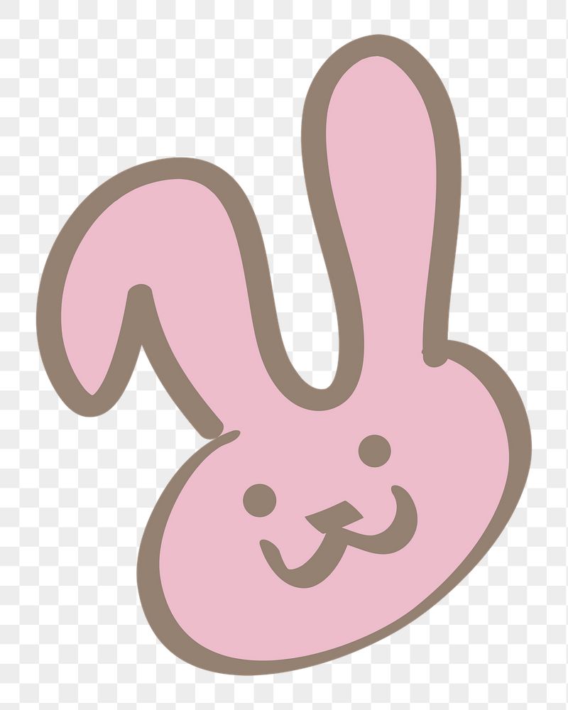 Easter bunny png sticker, festive | Free Icons - rawpixel