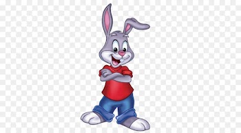 Easter Bunny Rabbit Cartoon Drawing - elephant rabbit 