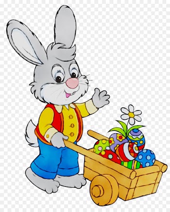 Easter Bunny Rabbit Clip art Drawing -  