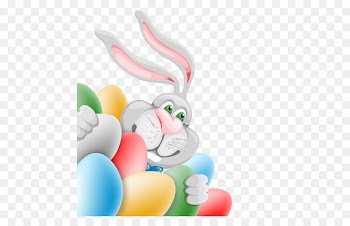Easter Bunny Rabbit Easter egg - Bunny and eggs 