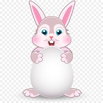Easter Bunny Rabbit Easter egg - Bunny Bunny Vector material 