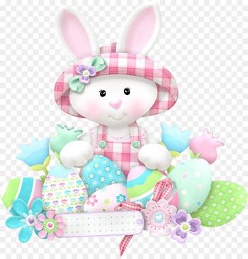Easter Bunny Rabbit Easter egg Clip art - White Rabbit 