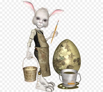 Easter Bunny Rabbit Hare Easter egg - easter 