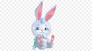 Easter Bunny Rabbit Hare Pet Clip art - elephant rabbit 