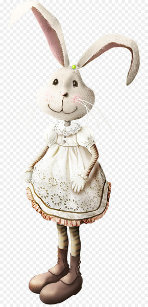 Easter Bunny Rabbit Leporids - White Rabbit 