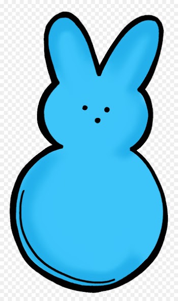 Easter Bunny Rabbit Peeps Clip art - Peeps Logo Cliparts 