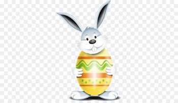 Easter Bunny Red Easter egg - Easter eggs 