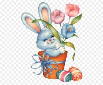 Easter Bunny Resurrection of Jesus Clip art - Cute bunny 