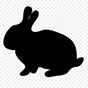 Easter Bunny Silhouette Rabbit Clip art - Rabbit Silhouette Cliparts 