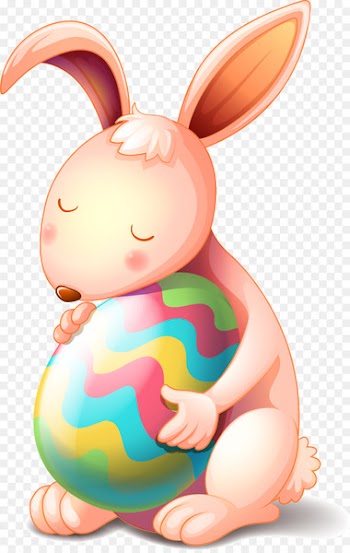Easter Bunny Vector graphics Stock illustration - religious easter 