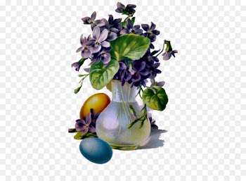 Easter Bunny Violet Greeting & Note Cards - soy LIA 