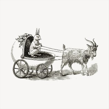Easter carriage   clipart, | Free Vector - rawpixel