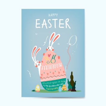 Easter celebration illustration