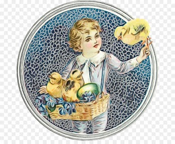 Easter, Child, Blog, Cartoon, Tableware PNG