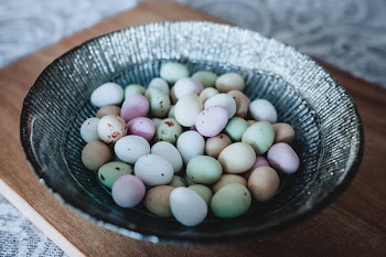 Easter chocolate eggs