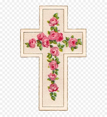 Easter Christian cross Pink Clip art - Easter cross 
