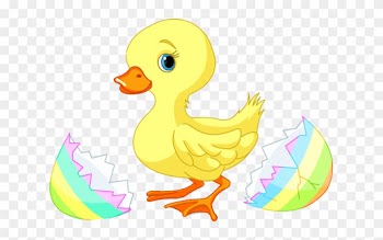 Easter Clip Art - Baby Duck Clipart Png
