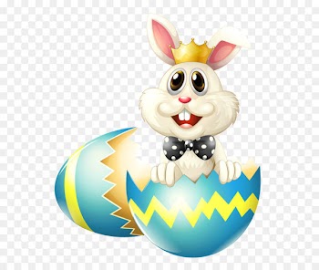 Easter Clip art - Easter Bunny with Crown PNG Clipart Picture 