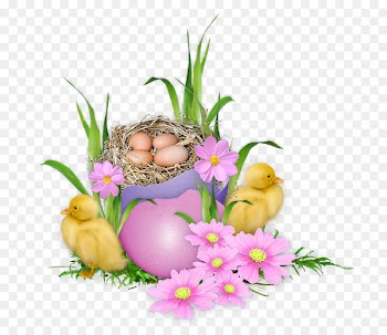 Easter Clip art - easter frame 