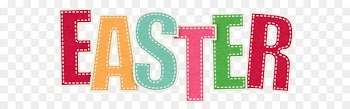 Easter Clip art - Transparent Text Easter PNG Picture 