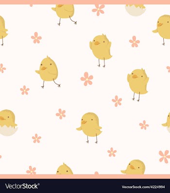 Easter Concept Seamless Pattern vector image