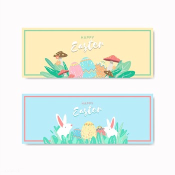 Easter design illustration set | Free stock vector - 563611